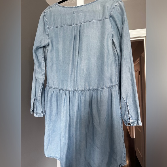 Denim Flow Dress - Picture 2 of 2